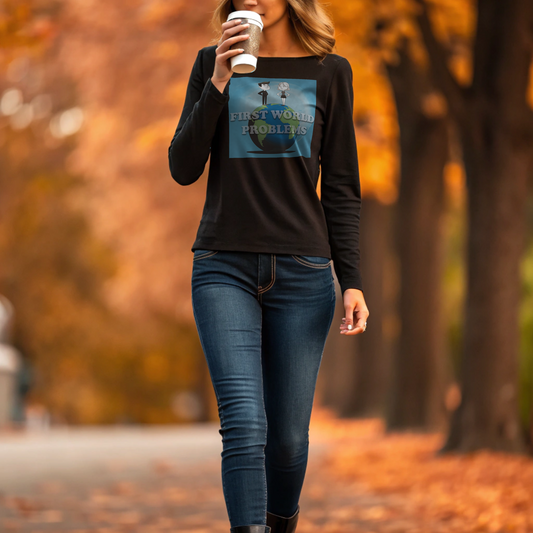 First World - Womens Long Sleeve Tee