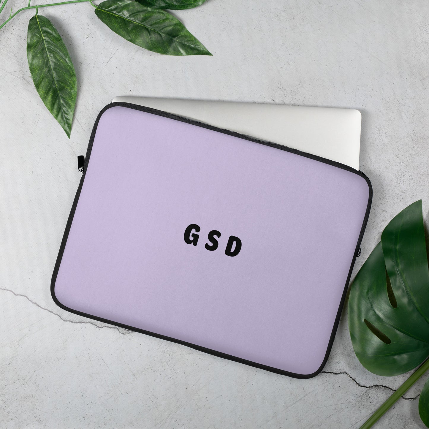 GSD - Black/Lavender - Laptop Sleeve