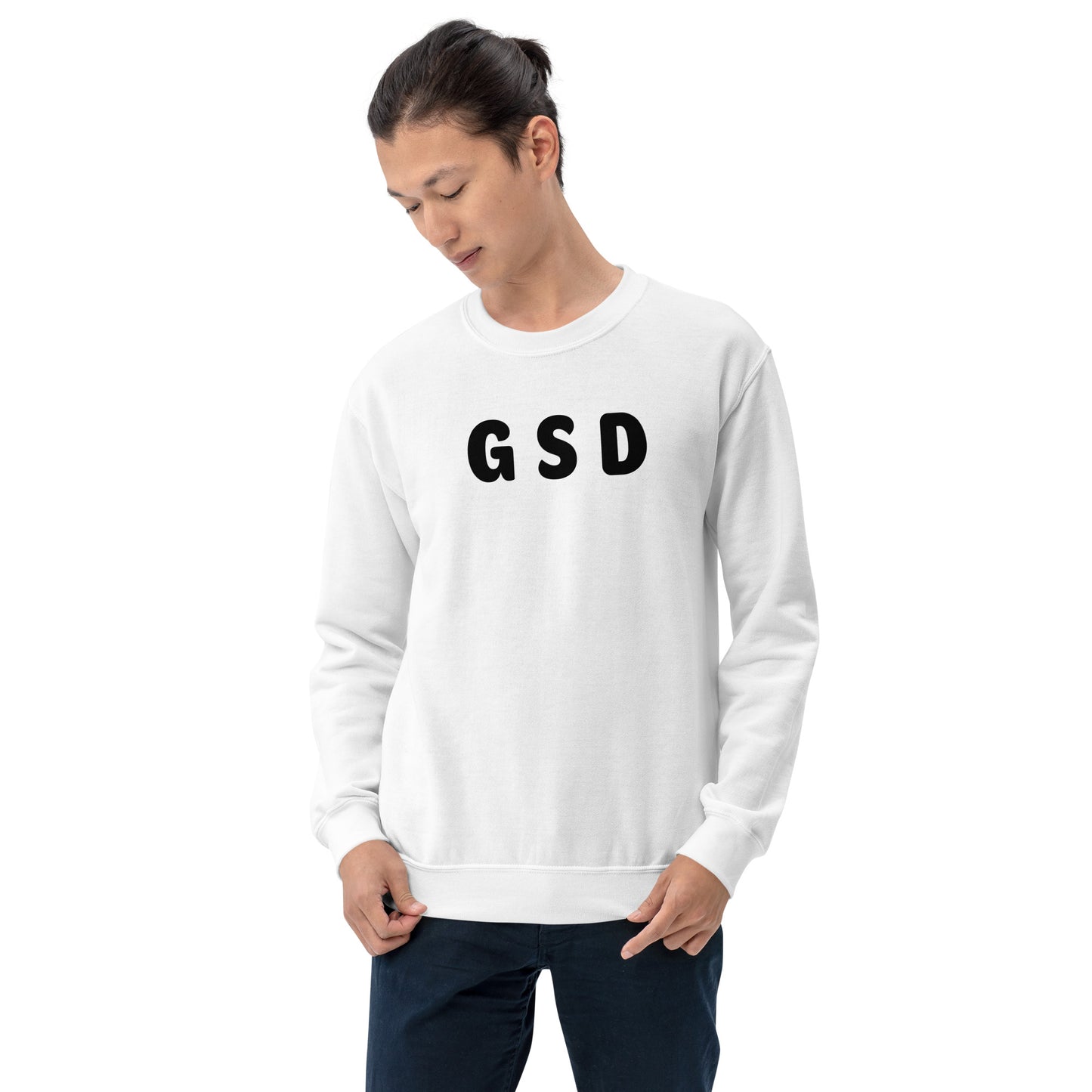 GSD - Black Text - Mens Sweatshirt