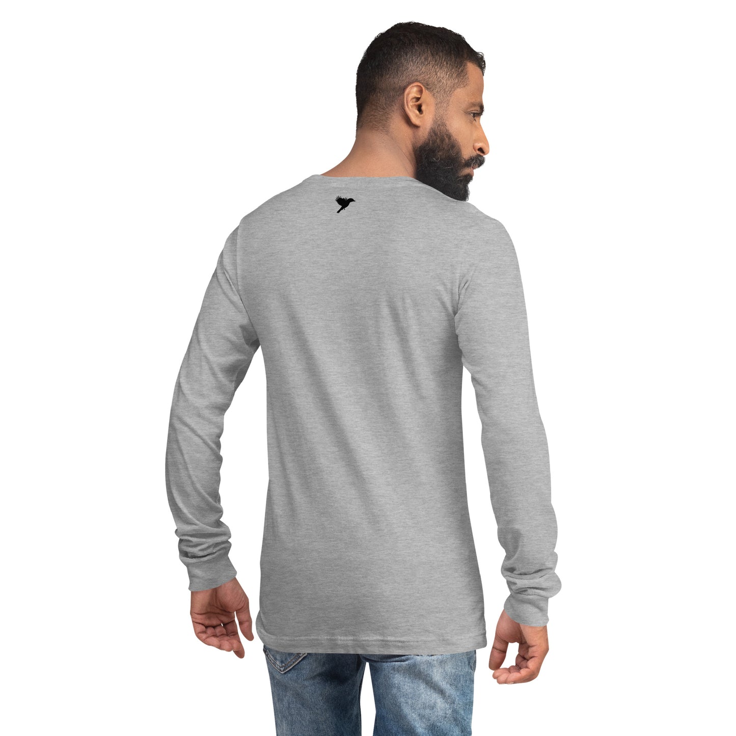 FOF - Black text - Mens Long Sleeve Tee