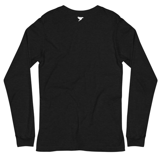 Product of - White text - Womens Long Sleeve Tee