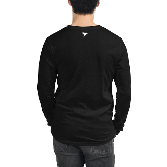 Overthinker - White text - Mens Long Sleeve Tee