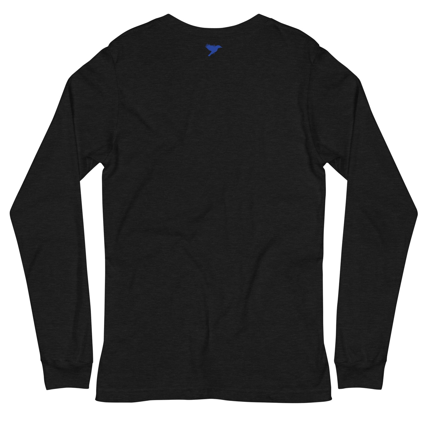 FOMO Sufferer - Blue text - Womens Long Sleeve Tee