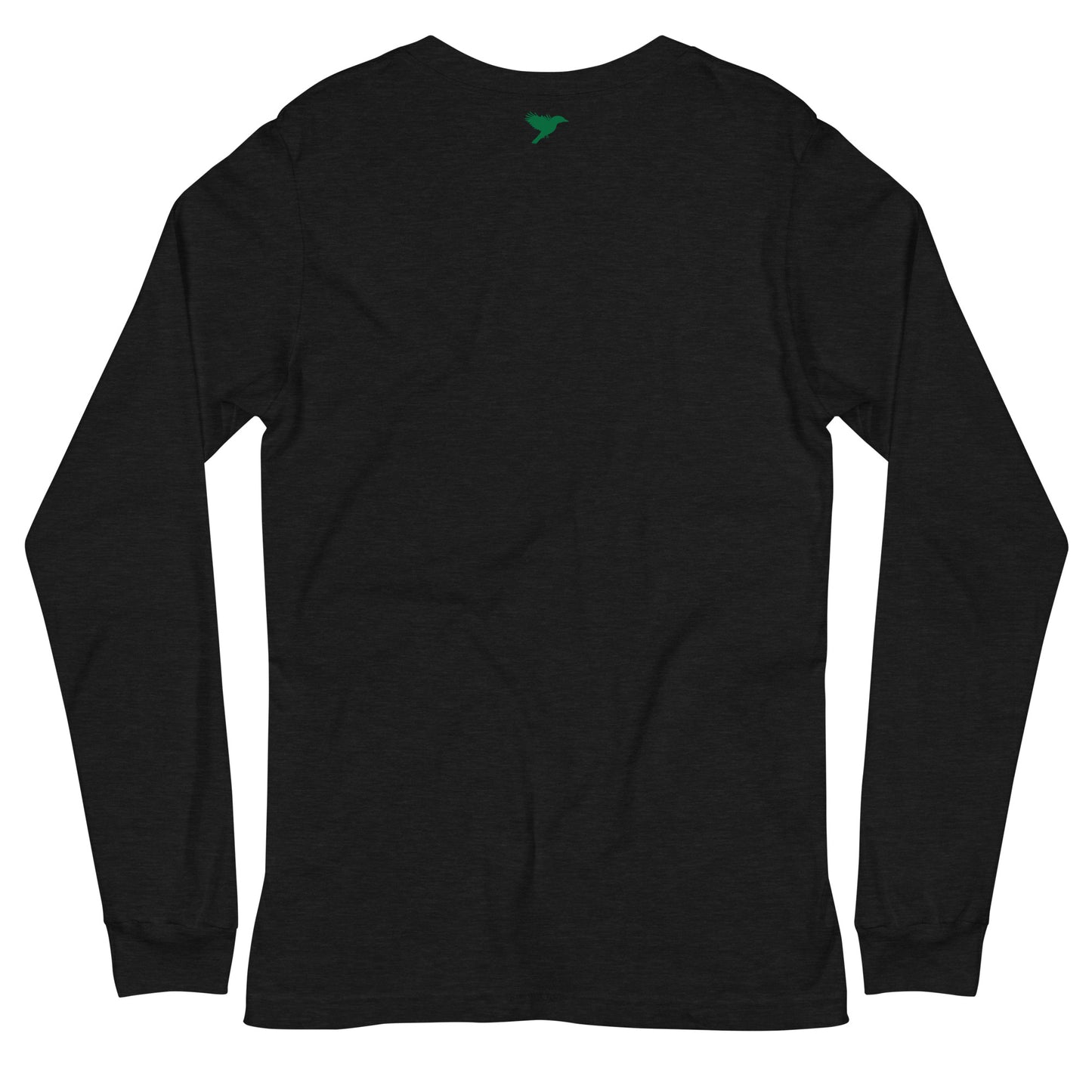 Less is more - Green text - Womens Long Sleeve Tee