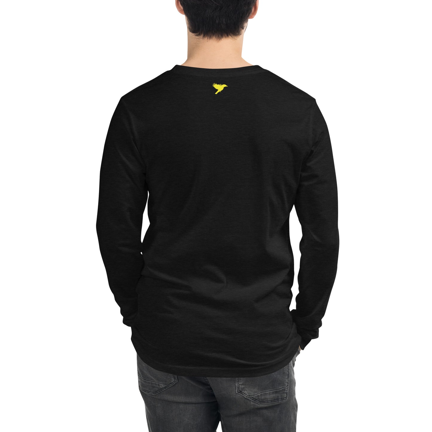 Don't boil the ocean - Yellow text - Mens Long Sleeve Tee