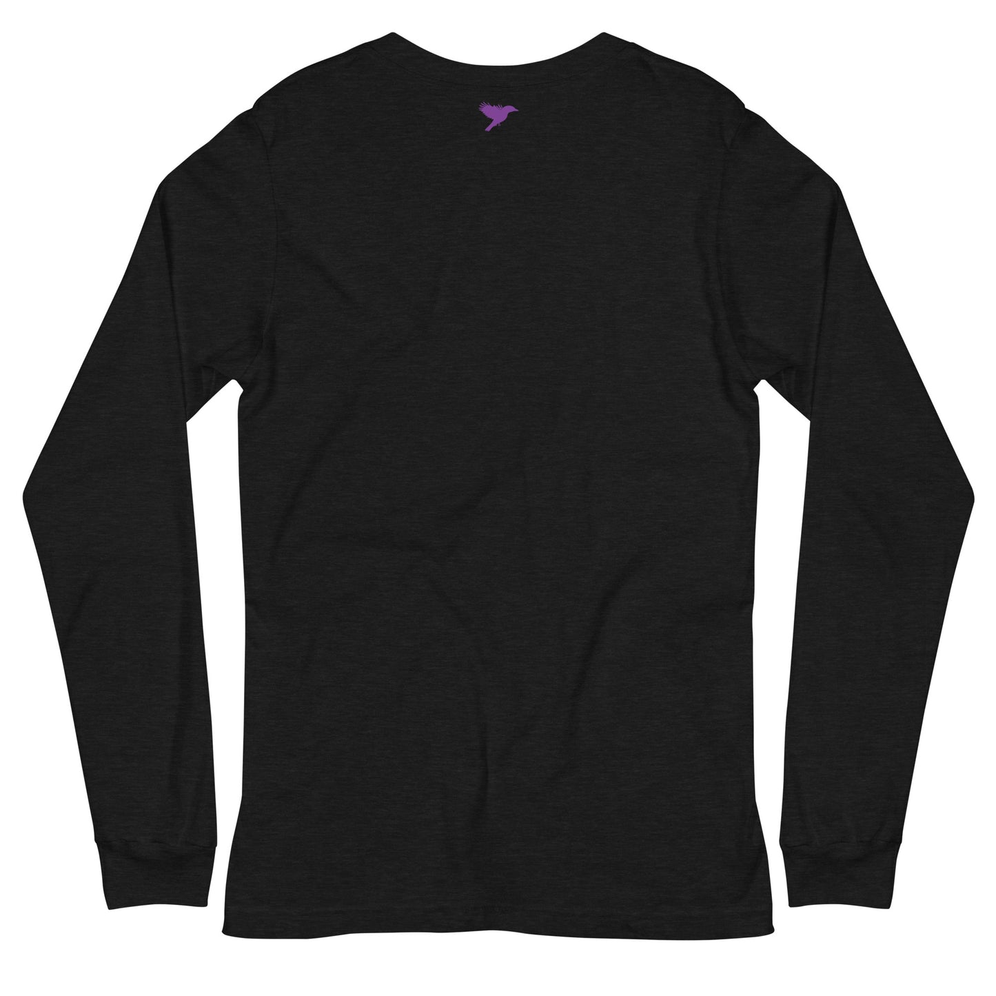 Volume Control - Magenta text - Womens Long Sleeve Tee