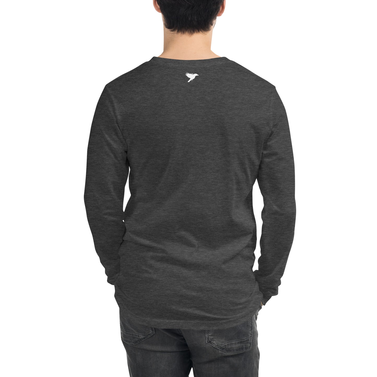 FOF - White text - Mens Long Sleeve Tee