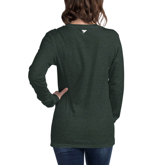 This shirt is a regift - White text - Womens Long Sleeve Tee