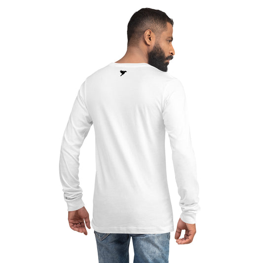 Play the long game - Black text - Mens Long Sleeve Tee