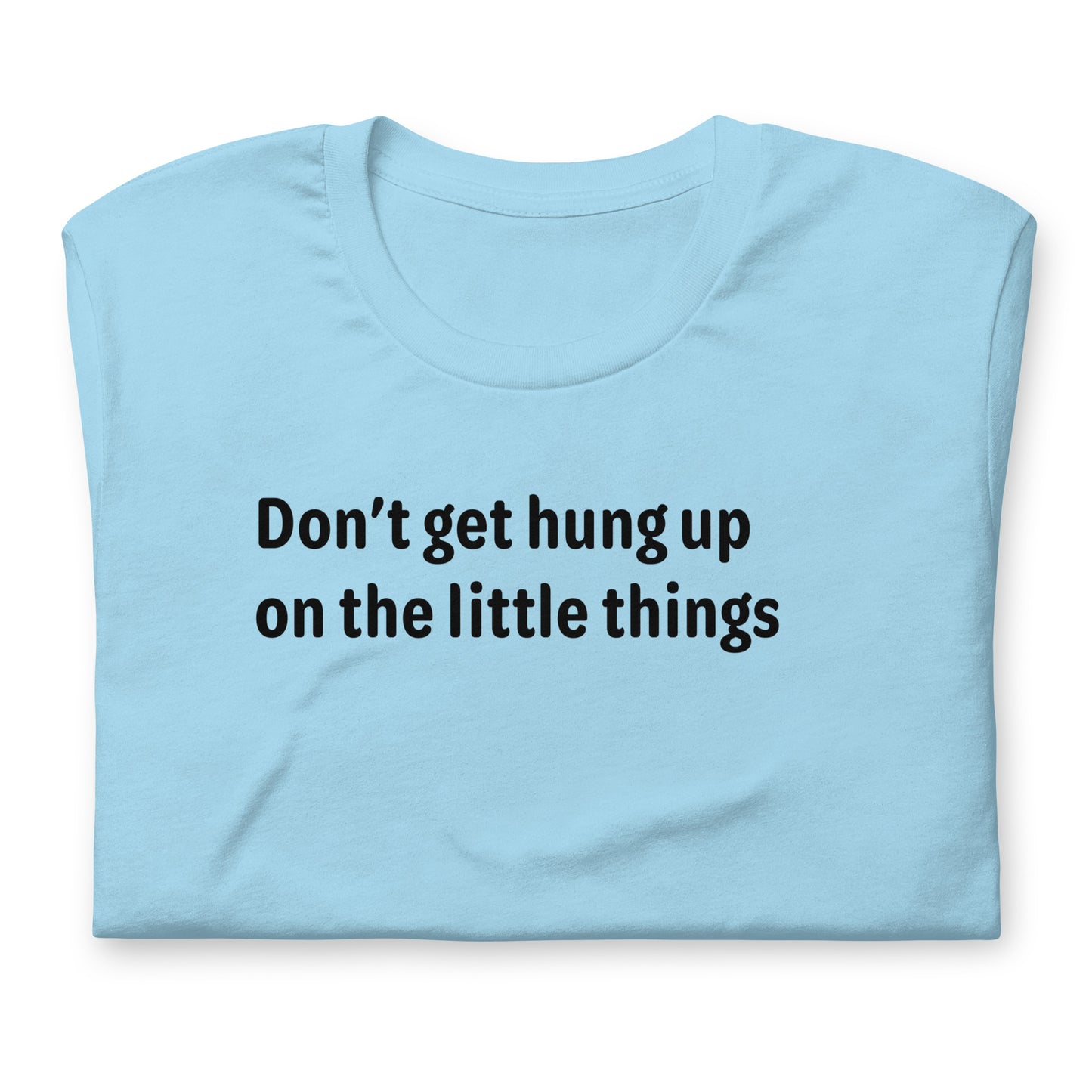 Little things - Black Text - Womens T-Shirt