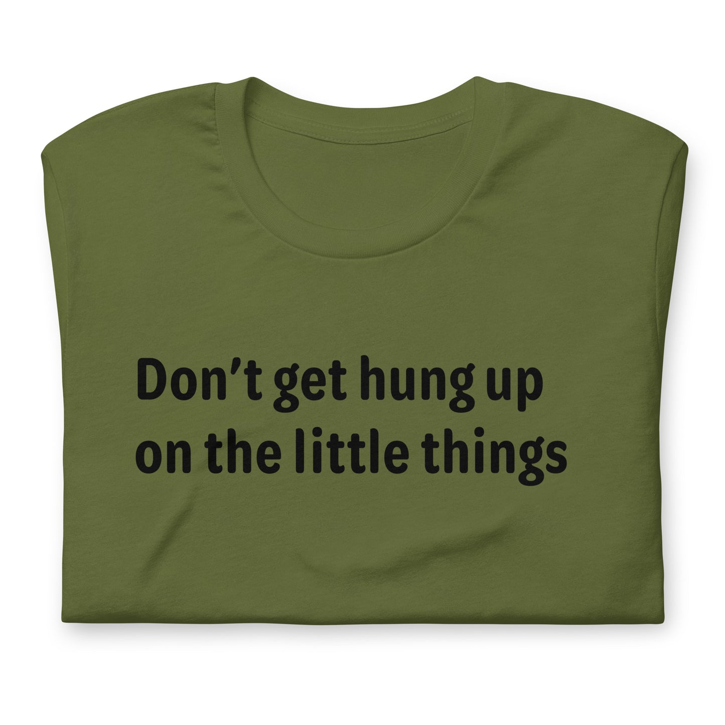 little things - Black Text - Mens T-Shirt