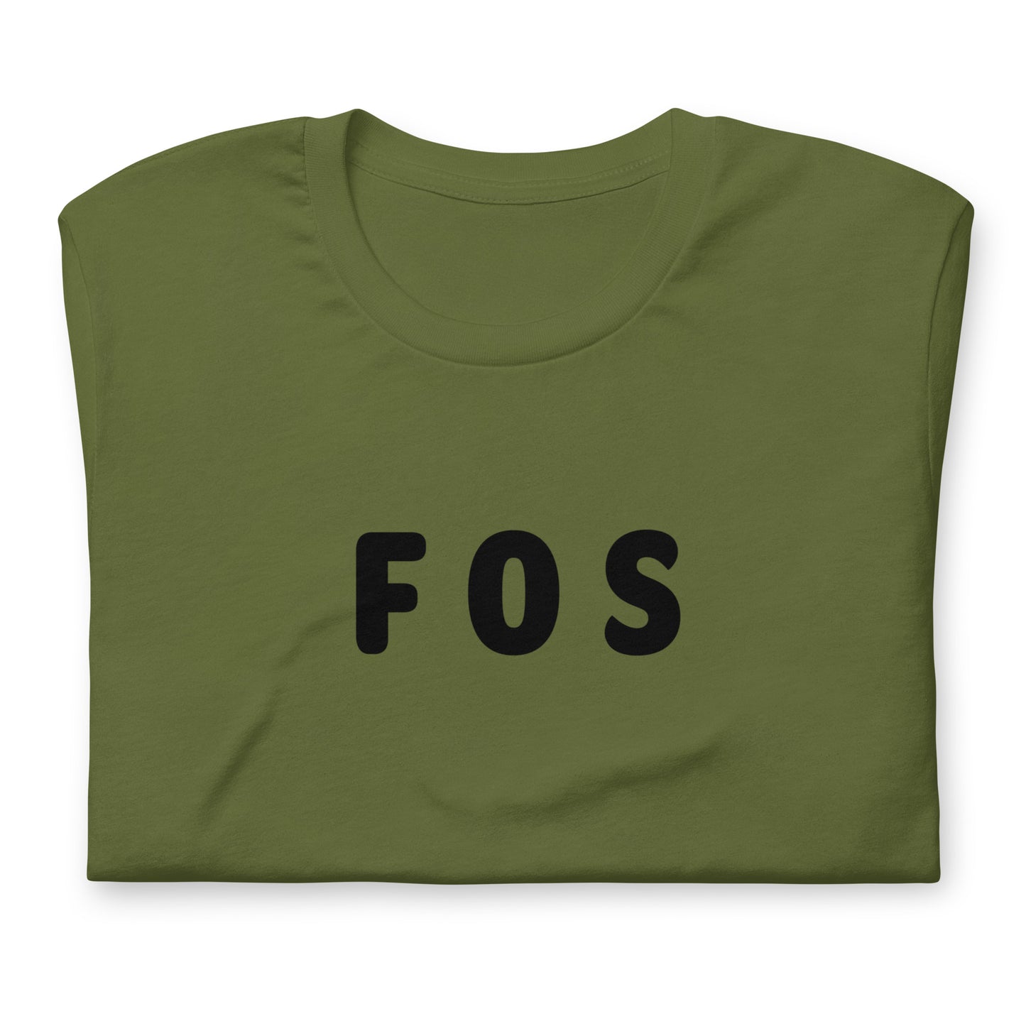 FOS - Black Text - Mens T-Shirt