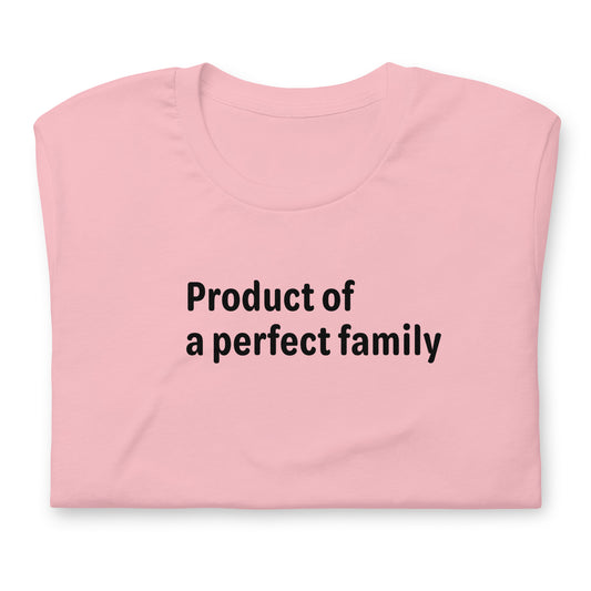 Product of - Black Text - Womens T-Shirt