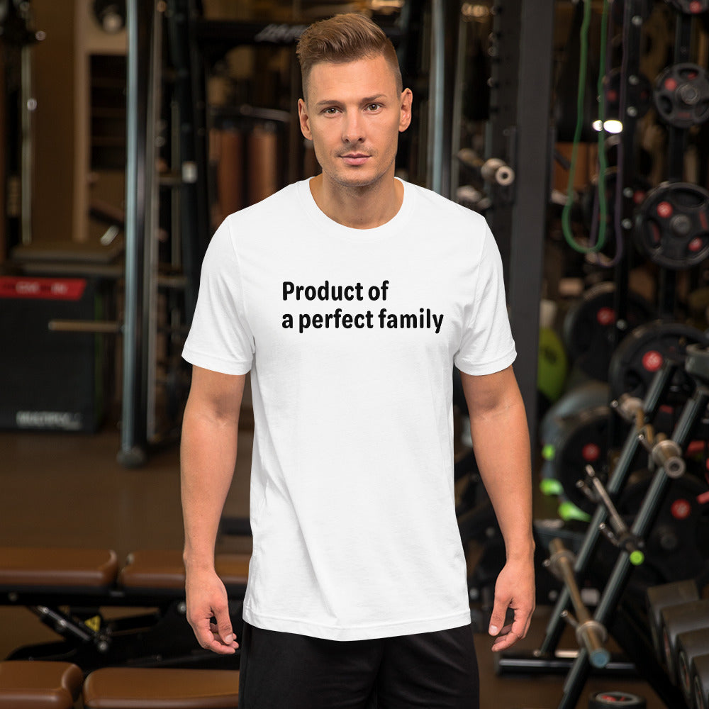 Product of - Black Text - Mens T-Shirt