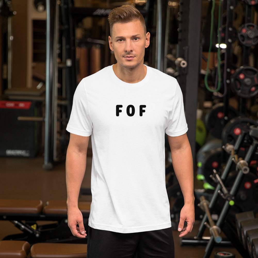 FOF - Black Text - Mens T-Shirt