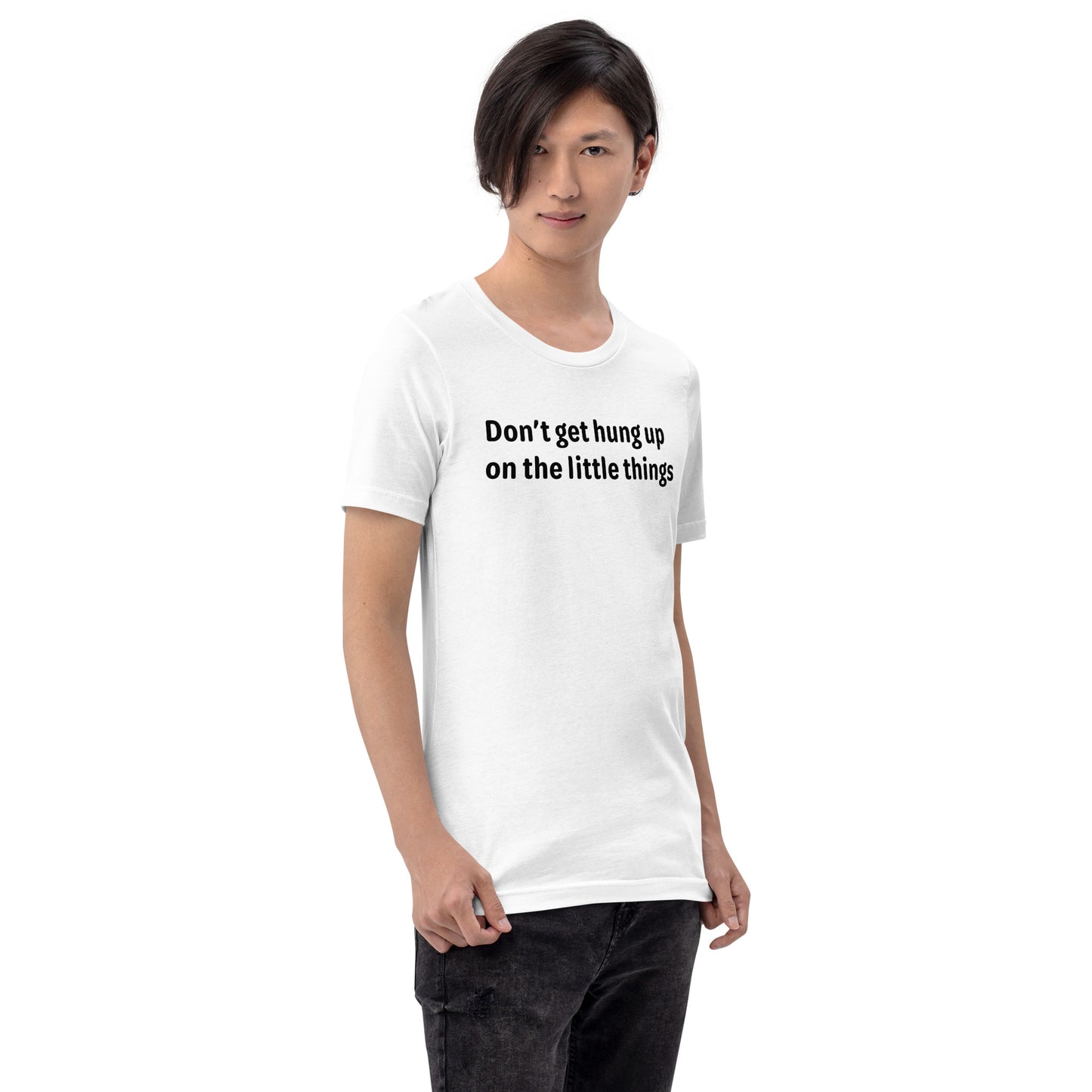 little things - Black Text - Mens T-Shirt