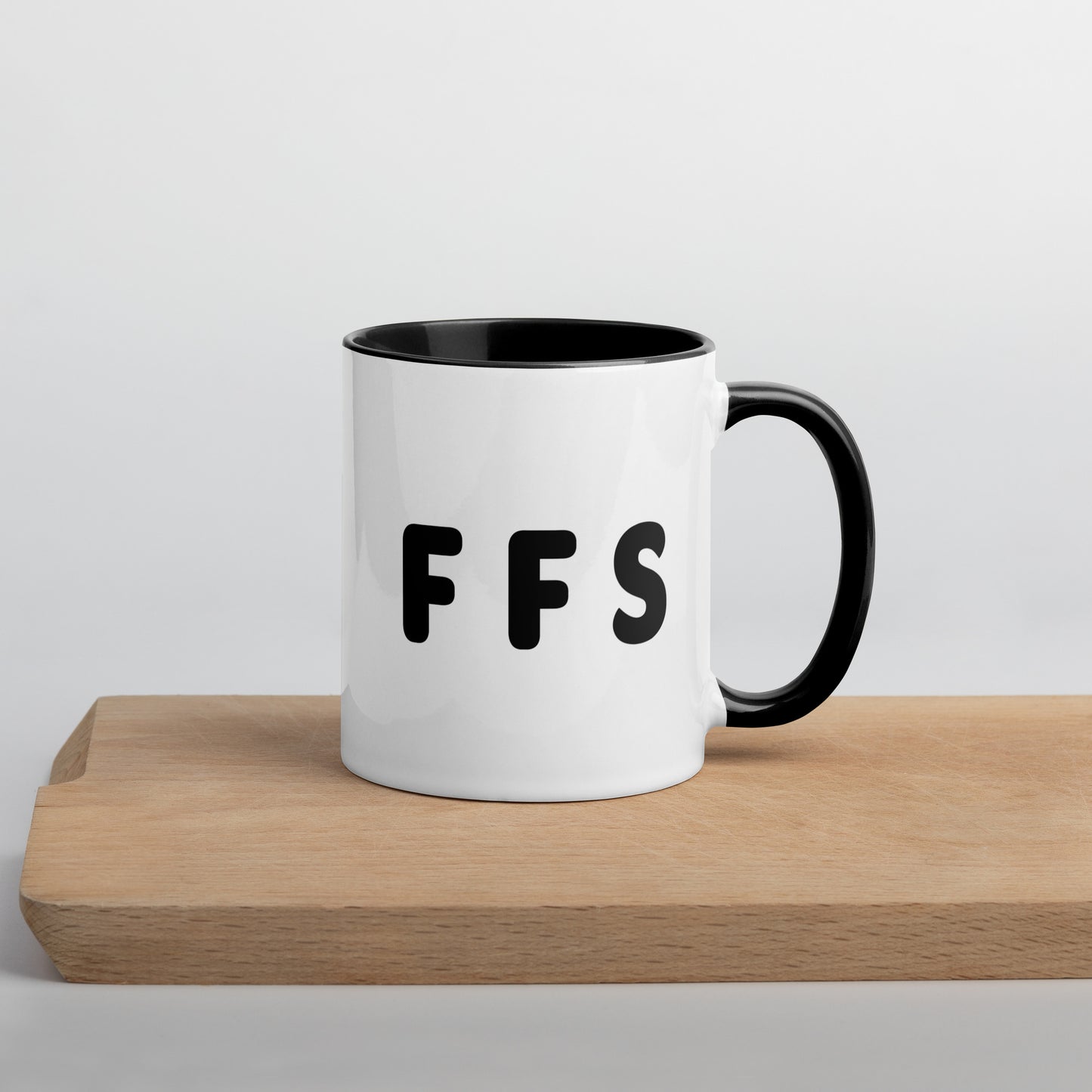 FFS - Coffee Mug Black Inside